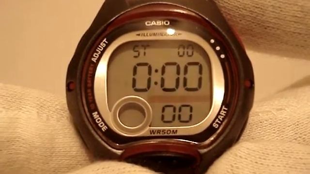 Обзор и настройка Casio LW-200-4A инструкция по управлению смотреть онлайн