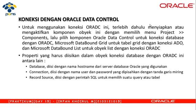 [Basis Data Lanjut][Praktikum 15] Studi Kasus Rental Car Oracle-VB смотреть онлайн