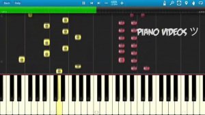 High By The Beach - Lana Del Rey Piano Tutorial - Piano videos ツ