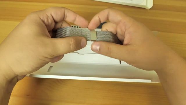 Распаковка Milanese Loop 42\44 mm для Apple Watch Series 1.2.3.4 распаковка смотреть онлайн