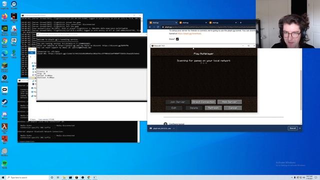 How to make your minecraft server public, free no port forwarding смотреть онлайн