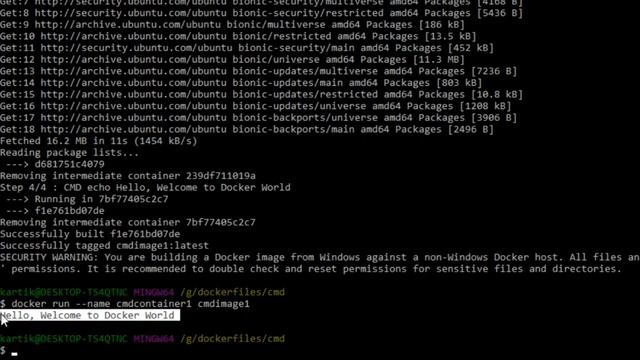 #23 Dockerfile CMD Instruction | #VERY IMPORTANT FOR DEEP UNDERSTANDING Of DOCKERFILE | RUN vs CMD смотреть онлайн