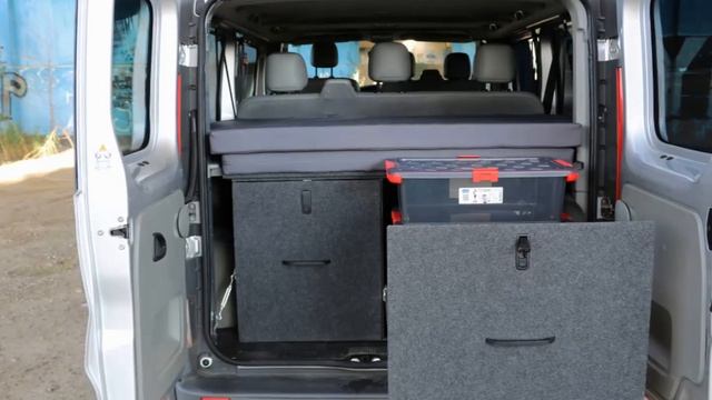 Renault Trafic camper box смотреть онлайн