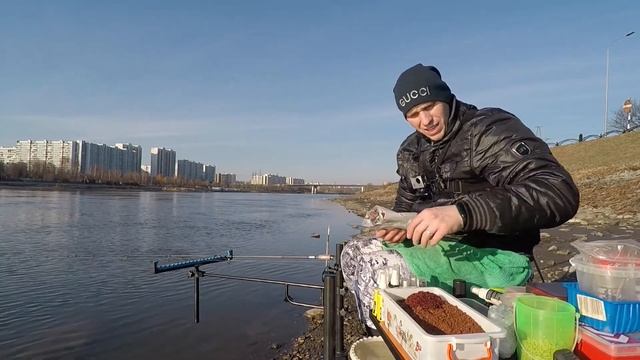 Весенний фидер 2021 в Марьино или рыбалка" Ни о Чем" ,или просто "Баранка" смотреть онлайн