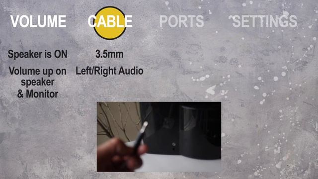 How to Connect Speaker to Monitor Display [Auxiliary Jack] смотреть онлайн