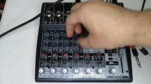 Микшерный пульт behringer 1202fx (проверка)