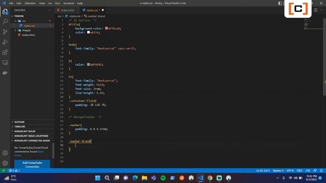 Create a responsive webpage with HTML, CSS and bootstrap part 1 смотреть онлайн