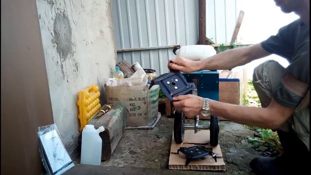 мотокультиватор Sadko T-240 роспаковка и обзор