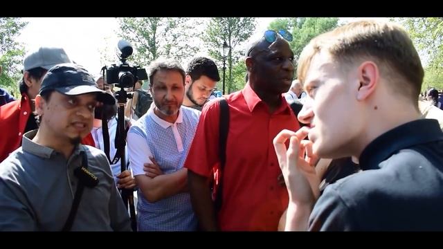 Arrogant requests! Mansur Vs Atheist Girl | Old Is Gold | Speakers Corner | Hyde Park смотреть онлайн