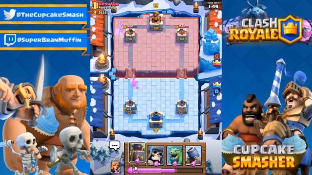 Clash Royale Mortar Deck Arena 6 and Above! Clash Royale Mortar Troll! смотреть онлайн