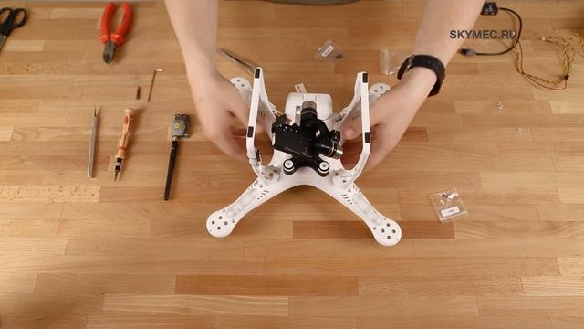 Инструкция по сборке FPV комплекта DJI Phantom 2 + FlySight смотреть онлайн