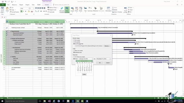 How to Export Data From a Project in Microsoft Project 2016 смотреть онлайн