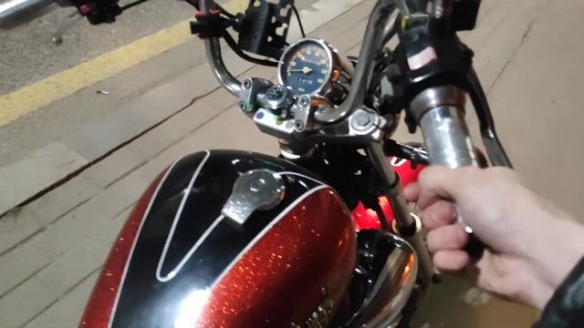 Yamaha VIRAGO xv250 SUPER EXHAUST, звук вираго, прямоток на мотоцикле. смотреть онлайн