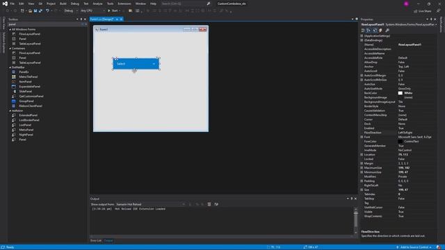 How To Create A Custom Dropdown/Combo box | C# Windows Form смотреть онлайн