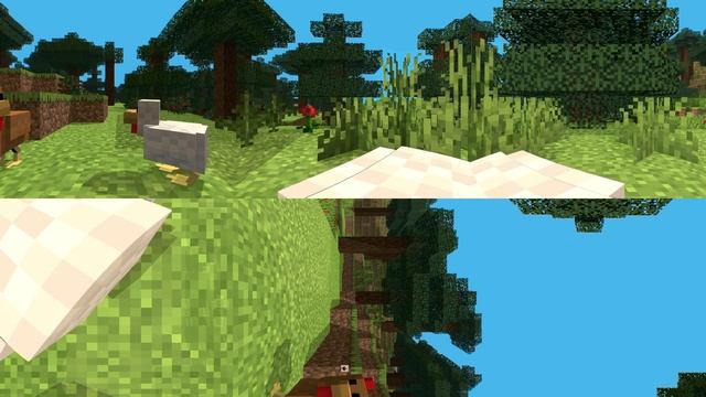 360 VR Video  Chicken Life - Minecraft Animation