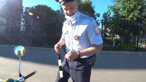 СОТРУДНИК ДПС ОСТАНОВИЛ МЕНЯ НА СКУТЕРЕ HONDA GIORNO