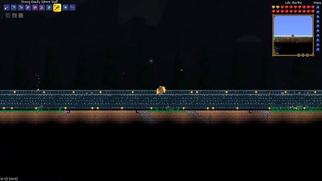 Terraria 1.3: Deadly Sphere Staff Stats And Animation смотреть онлайн