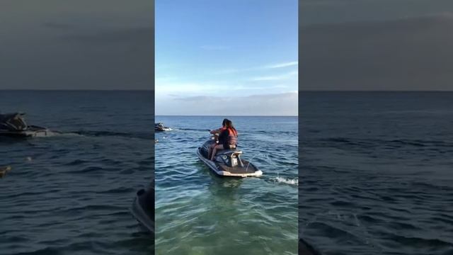 Our 1st Jet Ski Driving! Awesome! Bucket list done! смотреть онлайн