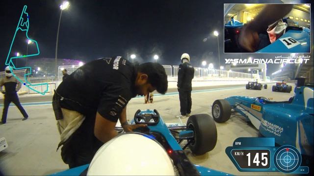 2019 Formula 3000 Driving Experience @ Yas Marina Circuit Before Start