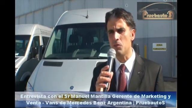 Mercedes Benz Sprinter 2012 | Presentación | Entrevistas Sres Zielinski y Montillo | PruebautoS смотреть онлайн