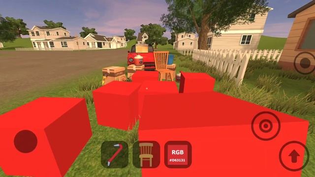 Angry Neighbor - Secret Red Cube RGB - Gameplay #4 смотреть онлайн