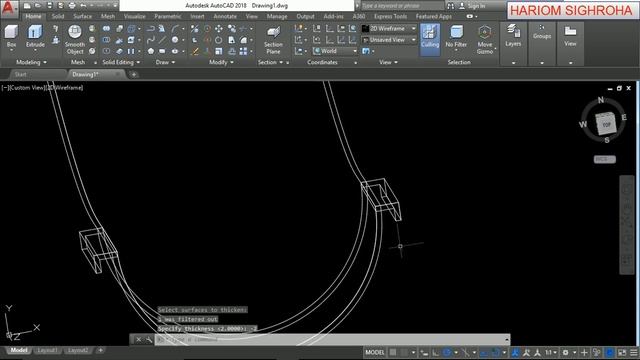 #AutoCAD TUTORIAL 2018 SWING# смотреть онлайн