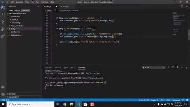 Ranking Players On Your Roblox Group From Discord | Discord Bot Making Series смотреть онлайн