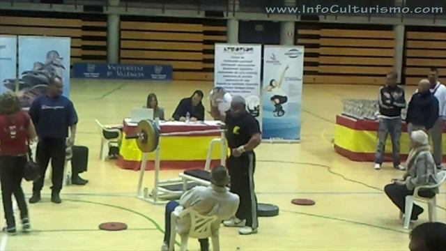 Record de España en press banca Manuel Valbuena MASTER III 100Kg смотреть онлайн