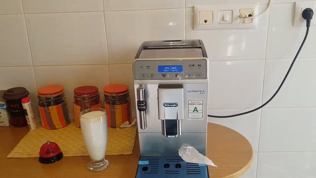 El mejor café capuchino en casa con delonghi auténtica plus. смотреть онлайн
