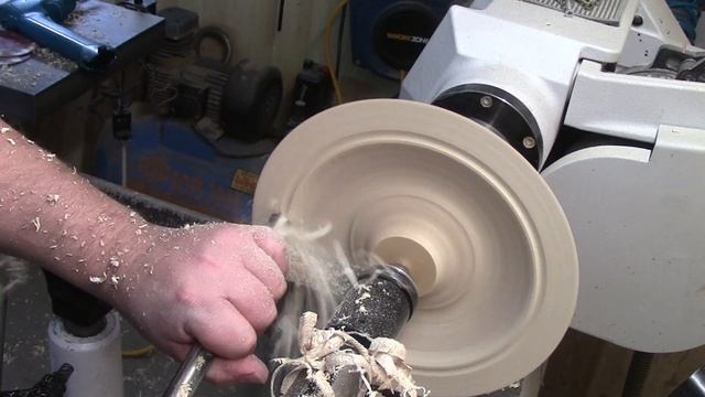 Eine Schale Aus Ahorn Drechseln