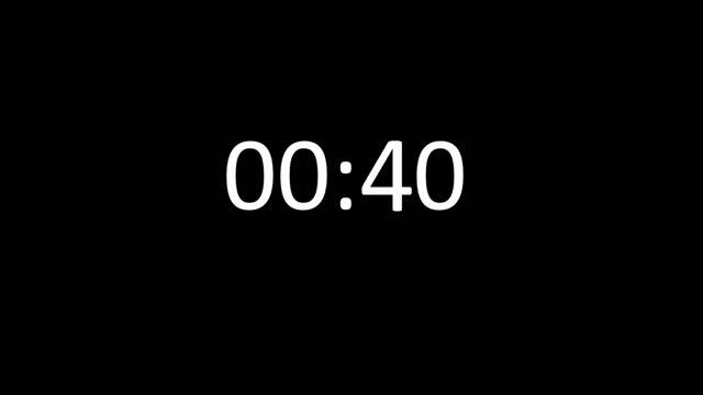 Interval Timer 40 seconds / 20 seconds rest смотреть онлайн
