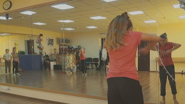 ALEXIS contemporary studio kids/ Контрольный урок и пробы на номер. смотреть онлайн