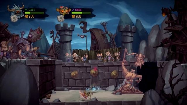 Играем в Zombie Vikings! / Зомби викинги (co - op) #8 смотреть онлайн