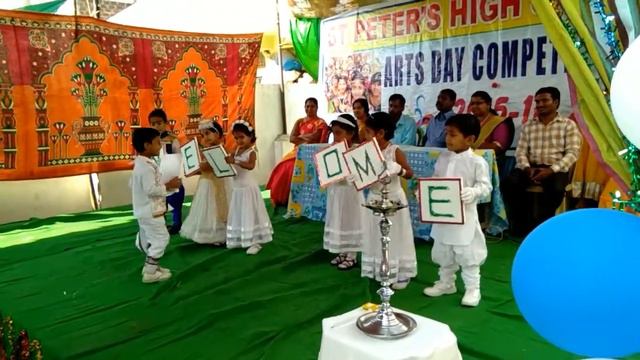 St Peter's school; bhupalpally arts day program смотреть онлайн