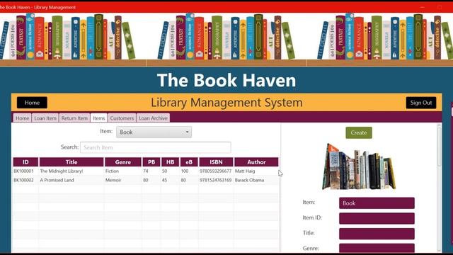 BS2202 - Library Management System Demo (Java) смотреть онлайн