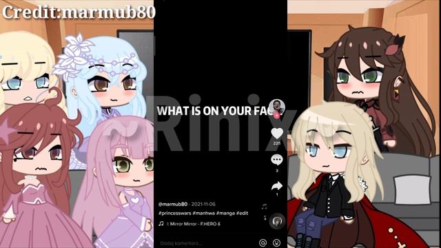 Princess wars react | orginal? | no part 2 | manhwa react смотреть онлайн