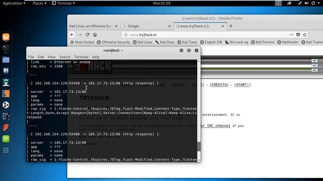 OS Fingerprinting using P0f смотреть онлайн