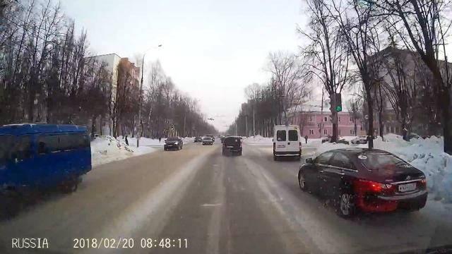 2018.02.20 У "пикантных" водятлов поворотники работают только на перекрёстках. смотреть онлайн