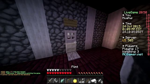 Minecraft Survival Games #205: Behind The Scenes Struggle смотреть онлайн