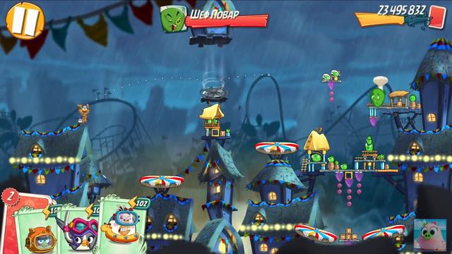 King Pig Panic/Паника короля свиней! 08/06/2021 Angry Birds 2. смотреть онлайн