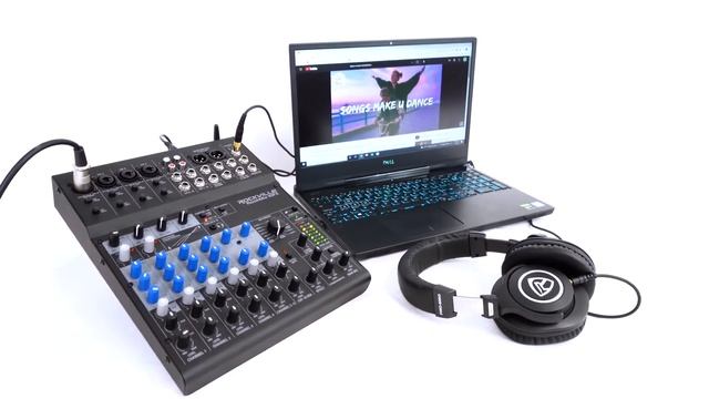 The Rockville ROCKMIX 10FX 10 Channel USB Computer Recording Interface Mixer with Effects (Demo) смотреть онлайн