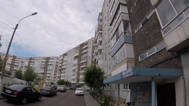 "Старый" Солнечный. Самые длинные дома в Красноярске. смотреть онлайн