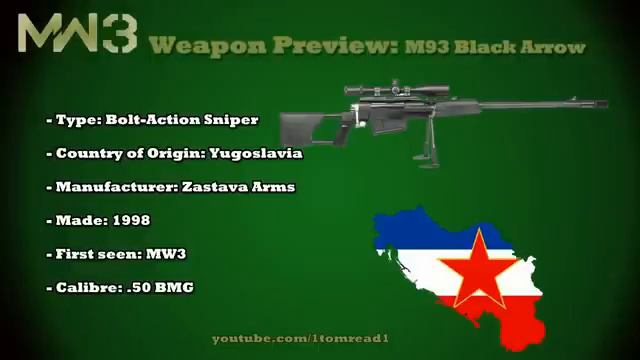 Weapon Preview M93 black arrow NEW GUN смотреть онлайн