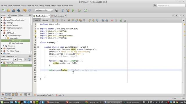 Java: NavigableMap interface смотреть онлайн
