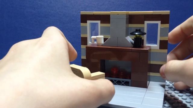 LEGO Комната с Камином Виньетка Обзор смотреть онлайн