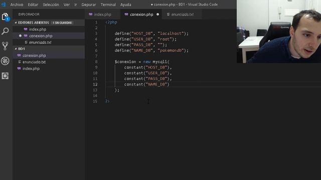 Ejercicios PHP - Base de datos #1 - Conexion a MySQL смотреть онлайн