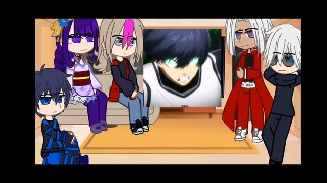 || Fandoms react each other || Isagi || 4/5 || смотреть онлайн