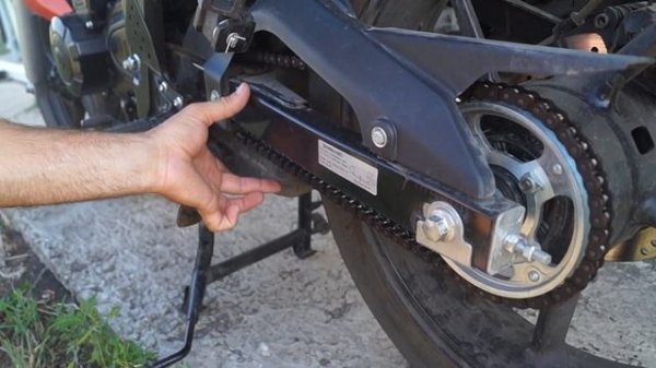 Подтяжка цепи Racer nitro 250