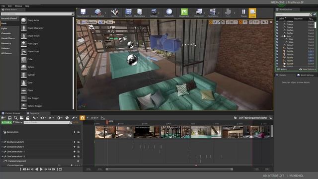 UE4 Interactive | Adding First Person BP | Walk inside ArchVIZ смотреть онлайн