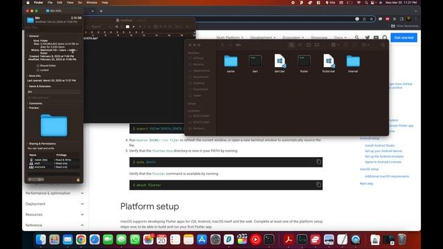 How to install Flutter on Mac and add to PATH смотреть онлайн